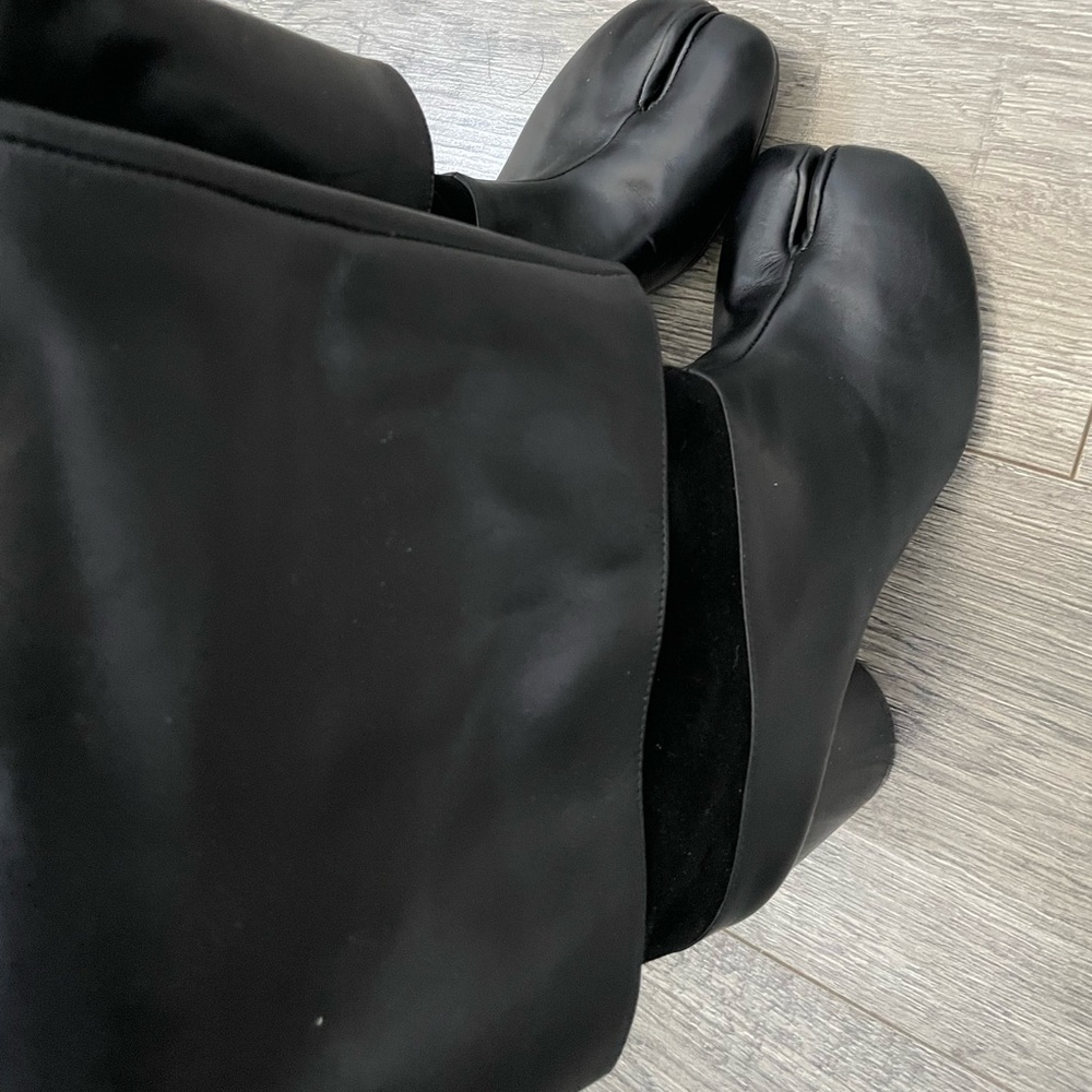 Maison Margiela Leather Riding Boots